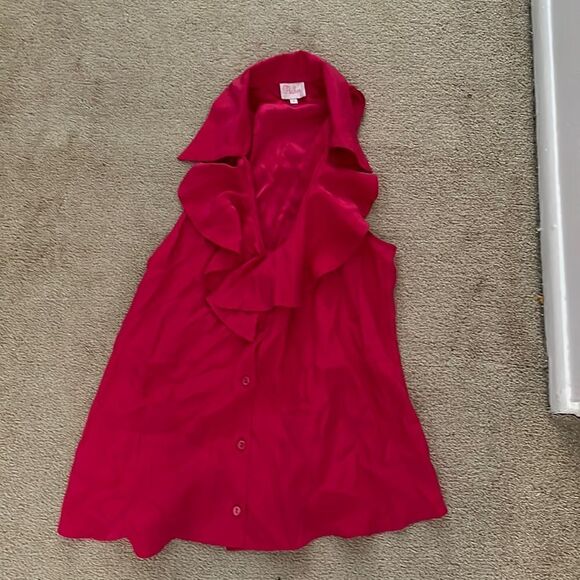 Parker Small Hot Pink Blouse - Picture 1 of 4